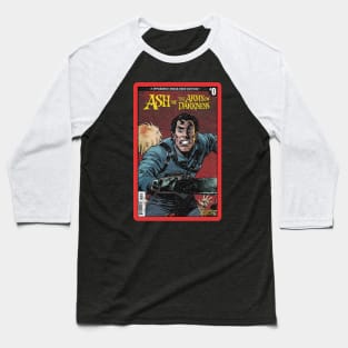 Army of Darkness - Bruce Campbell Comic Cover Graphic Baseball T-Shirt